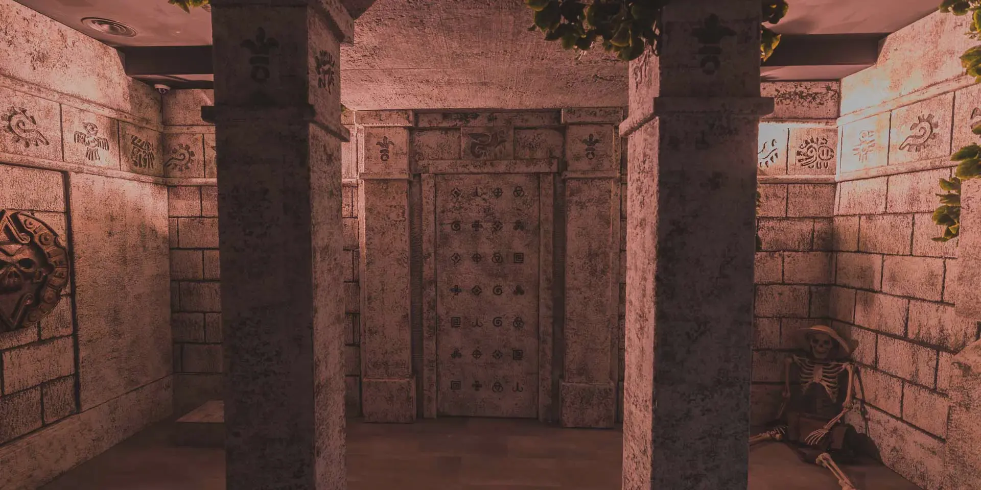 Escape room challenge at Game Over Escape Rooms