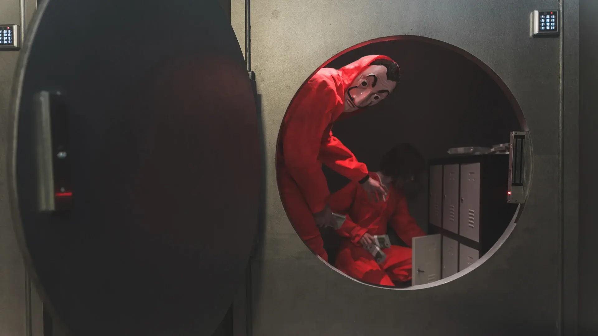 Escape room challenge at Game Over Escape Rooms