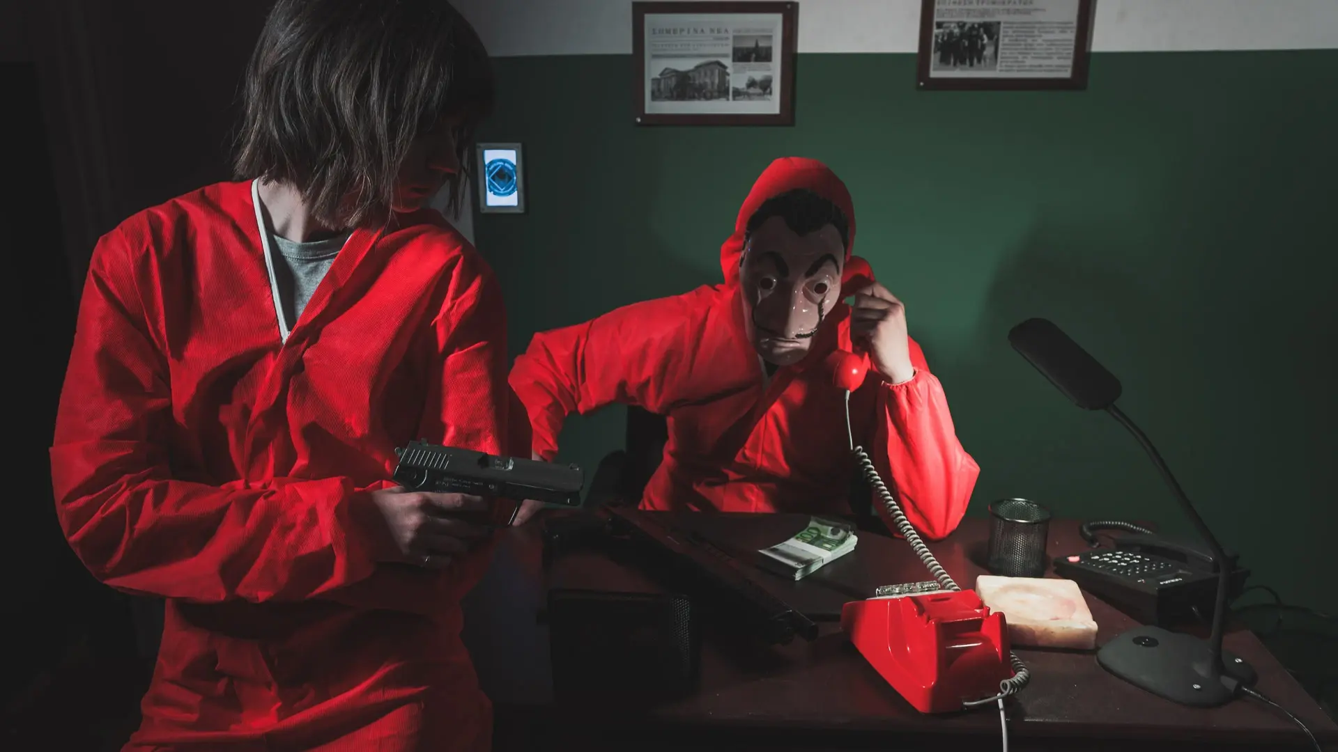 Escape room challenge at Game Over Escape Rooms